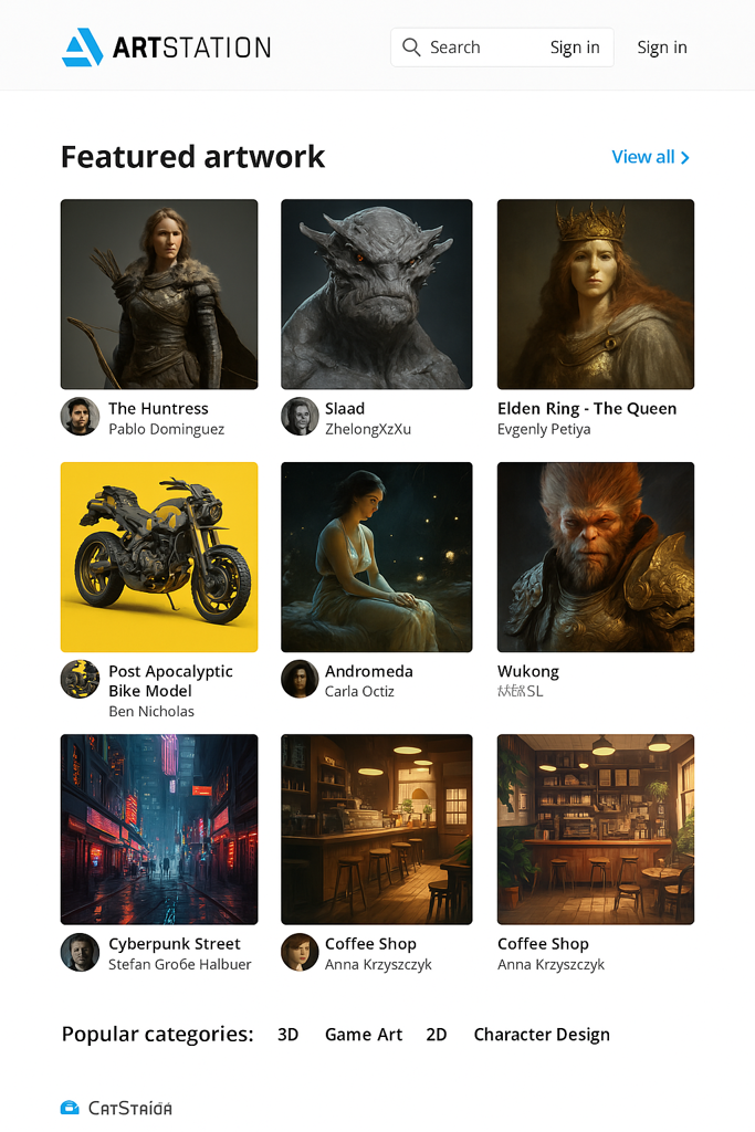 ArtStation؛ بهشت هنرمندان دیجیتال و طراحان بازی ArtStation؛ بهشت هنرمندان دیجیتال و طراحان بازی