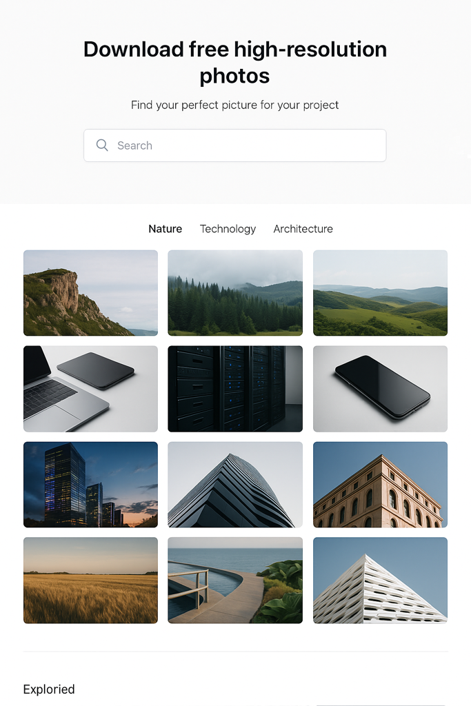 Unsplash؛ منبع تصاویر رایگان با کیفیت بالا برای طراحان و تولیدکنندگان محتوا Unsplash؛ منبع تصاویر رایگان با کیفیت بالا برای طراحان و تولیدکنندگان محتوا