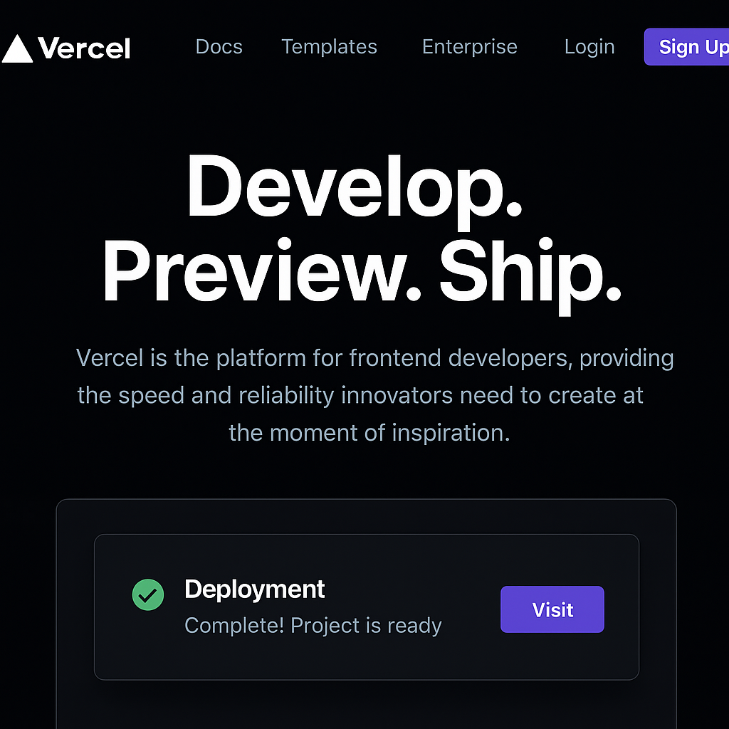 آشنایی با Vercel؛ انتخاب اول برای میزبانی و استقرار اپلیکیشنهای Next.js آشنایی با Vercel؛ انتخاب اول برای میزبانی و استقرار اپلیکیشنهای Next.js