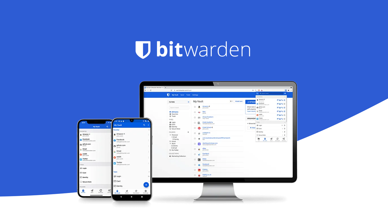 Bitwarden؛ مدیریت امن و متن‌باز رمزهای عبور